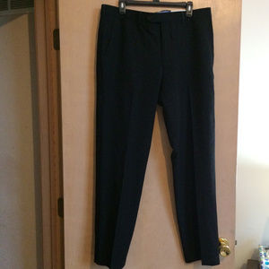 Tommy Hilfiger Black Dress Pants 38x32 Bi-Stretch